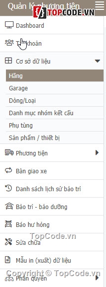 API,API quản lý sửa chữa,PHP quản lý bảo dưỡng,Code quản lý sửa chữa,php quản lý phương tiện,đồ án quản lý phương tiện